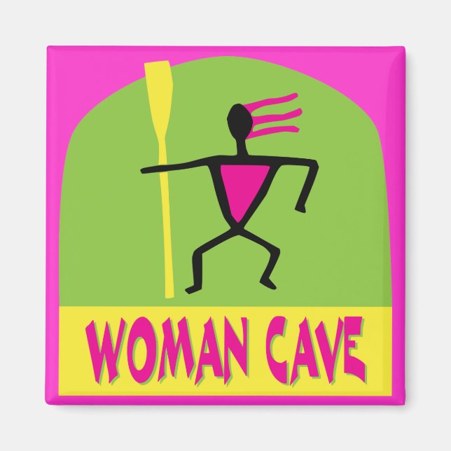 Imán Woman Cave (Frente)