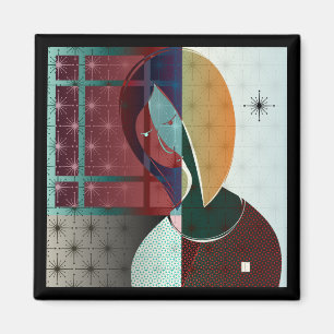 Imán Woman Daydream