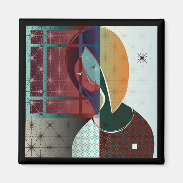 Imán Woman Daydream (Frente)