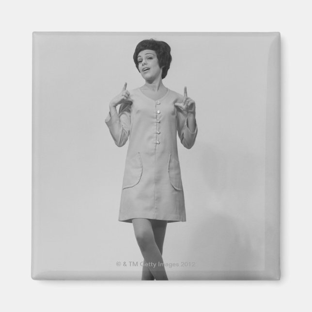 Imán Woman Gestures (Frente)