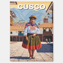 Imán Woman in Cusco Peru Travel