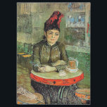 Imán Woman in the Cafe Tambourin,<br><div class="desc">Vincent van Gogh's famous painting,  Woman in the Cafe Tambourin. AKA as Agostina Segatore: Sitting in the Cafe du Tambourin.</div>