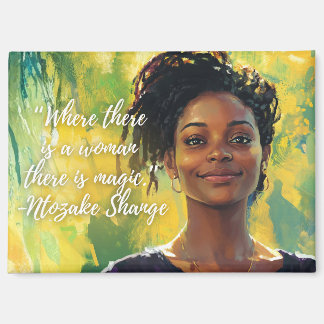 Imán Woman is Magic Magnet