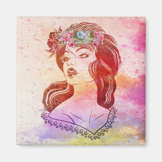 Imán Woman Magnet (Frente)