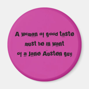 Imán Woman of good a tastemust en a Jane a wantof…