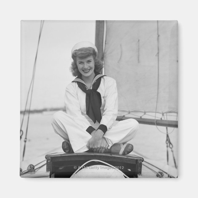 Imán Woman Sailor (Frente)