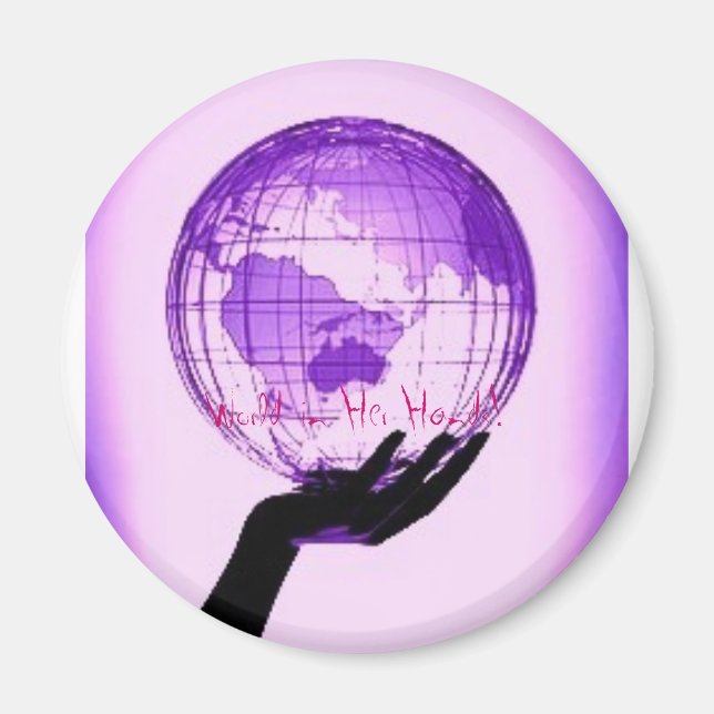 Imán womanworld (Frente)