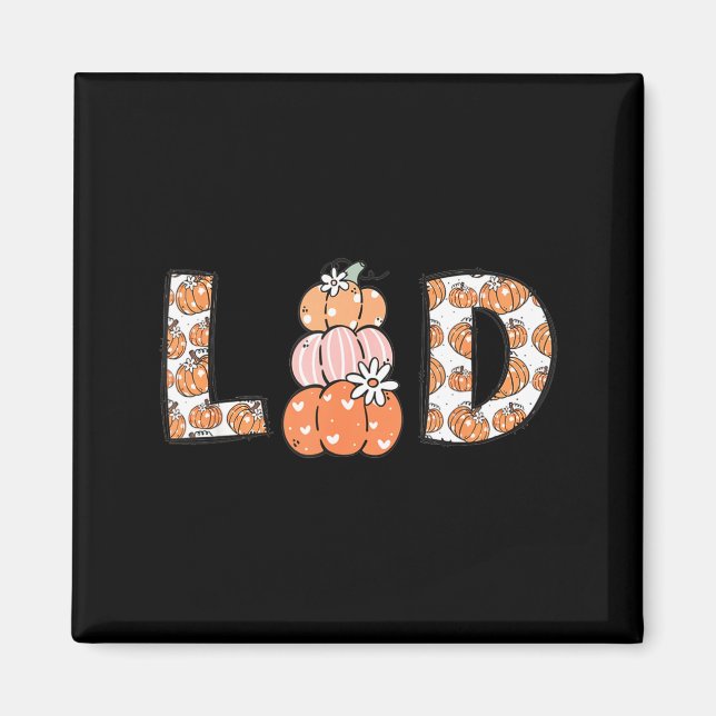 Imán Women Labor And Delivery Nurse Fall Pumpkins Thank (Frente)