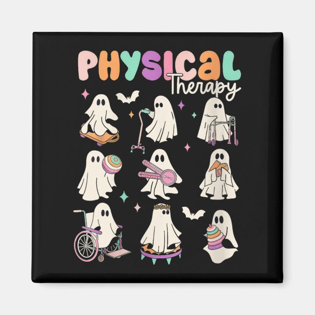 Imán Womens Cute Ghost Physical Therapy Pt Physical The (Frente)
