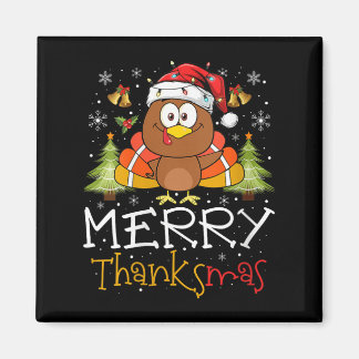 Imán Womens Funny Thanksmas 2025 Merry Thanksmas Thanks