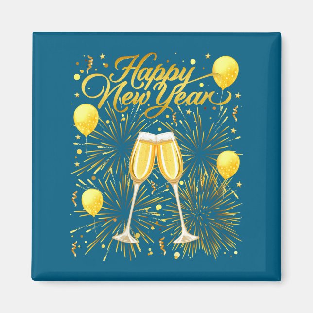 Imán Womens New Years Eve Party Sylvester 2026 Happy Ne (Frente)