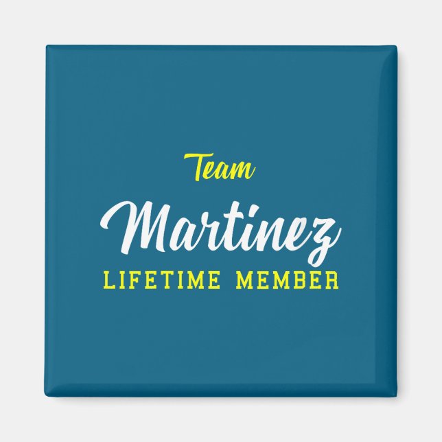 Imán Womens Team Martinez Lifetime Member Surname Birth (Frente)