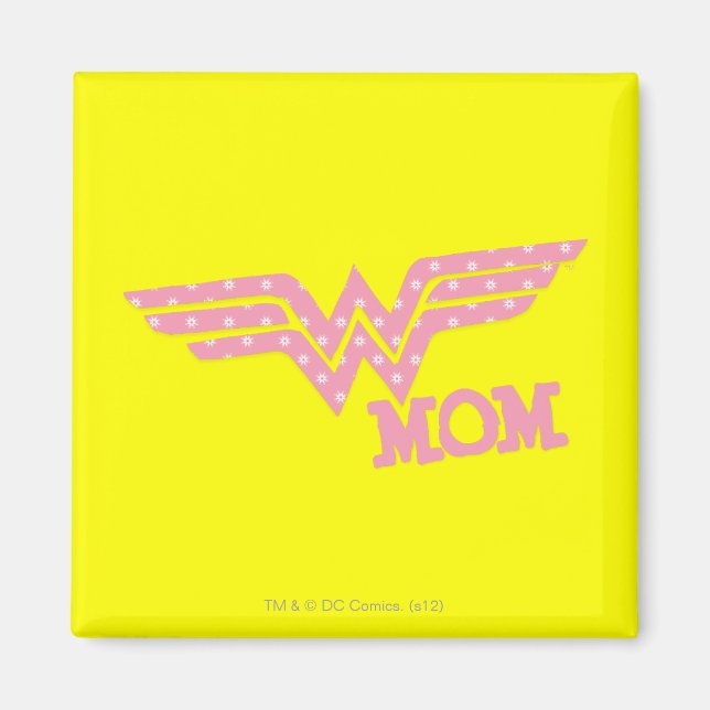 Imán Wonder Mom Pink (Frente)