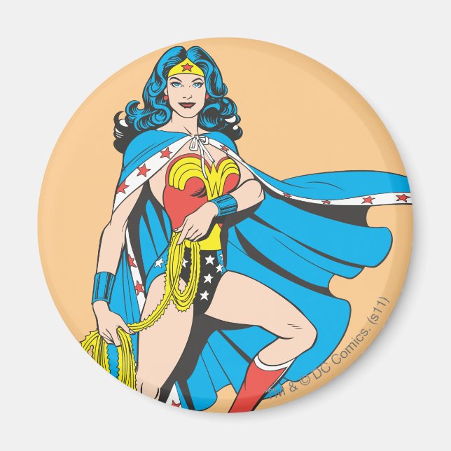 Imán Wonder Woman Cape (Frente)