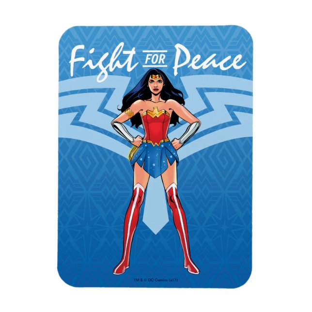 Imán Wonder Woman - Fight For Peace (Vertical)
