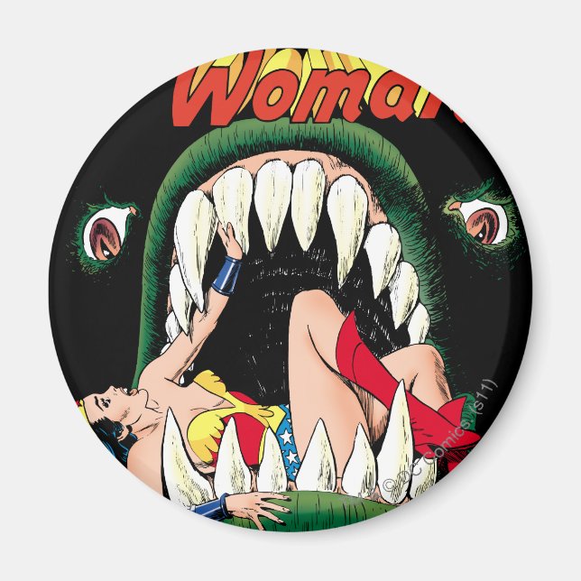 Imán Wonder Woman Jaws (Frente)