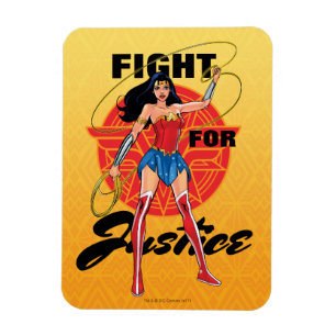 Imán Wonder Woman With Lasso - Fight For Justice
