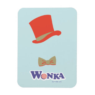 Imán Wonka Top Hat & Bow Tie