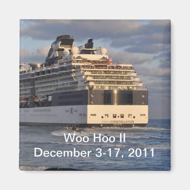 Imán Woo Hoo II, del 3 al 17 de diciembre de 2011 (Frente)