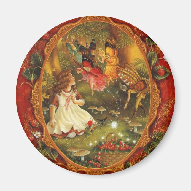Imán Wood Fairies (Frente)