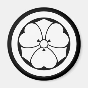 Imán Wood sorrel with swords in circle 1