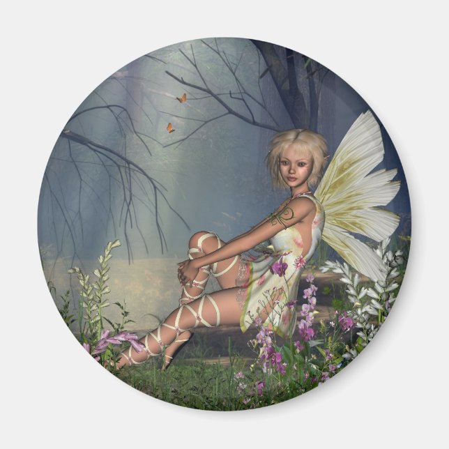 Imán Woodland Fairy (Frente)