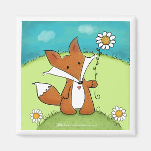 Imán Woodland Fox Little Love You