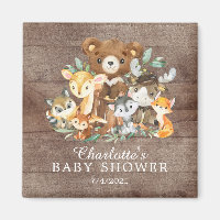 Woodland Friends Boys Baby Shower