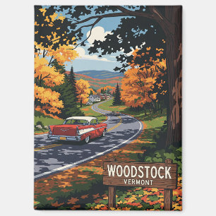 Imán Woodstock Vermont Travel