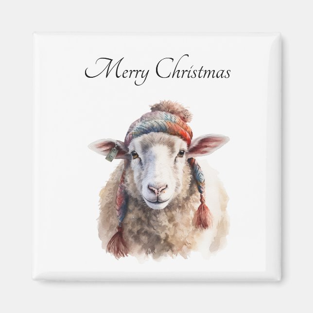 Imán Wooly Wonderland, personalizado (Frente)