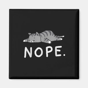 Imán Woot Nope Cat