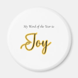 Imán Word of the year - Joy