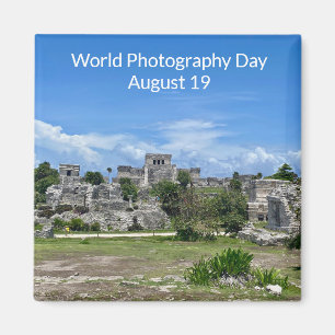 Imán World2Celebrate: Día Mundial de la Fotografía, Tul
