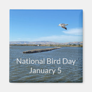 Imán World2Celebrate: Día Nacional de las Aves