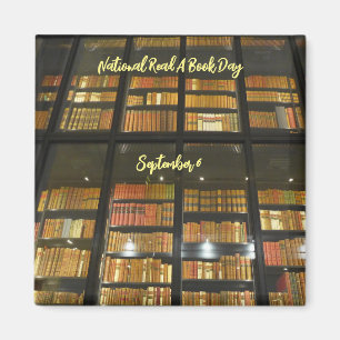 Imán World2Celebrate: Día Nacional de Leer un Libro