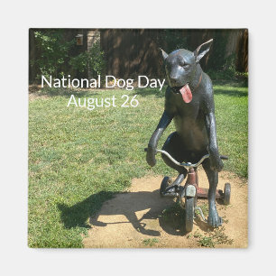 Imán World2Celebrate: Día Nacional del Perro