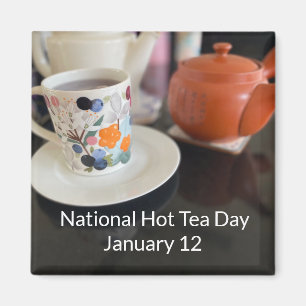 Imán World2Celebrate: Día nacional del té caliente