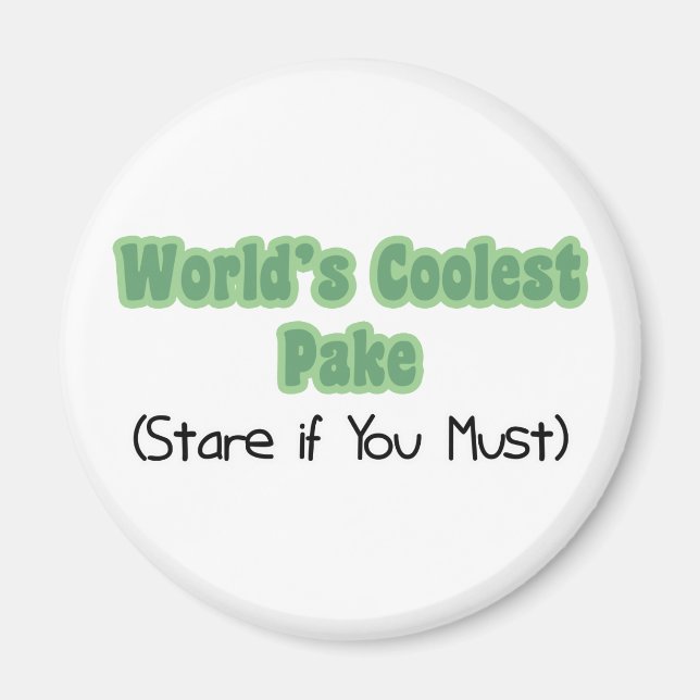 Imán World's Coolest Pake (Frente)