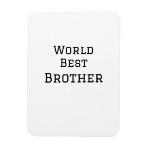 Imán World best brother agregar nombre texto deportes d
