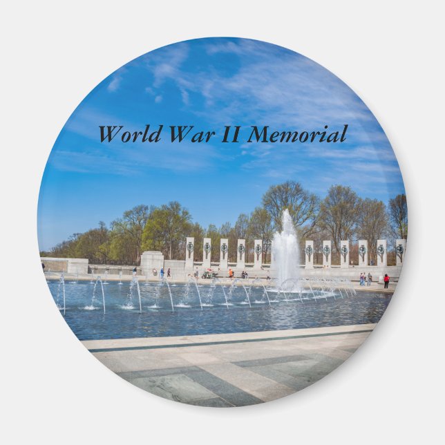Imán World War II Memorial (Frente)