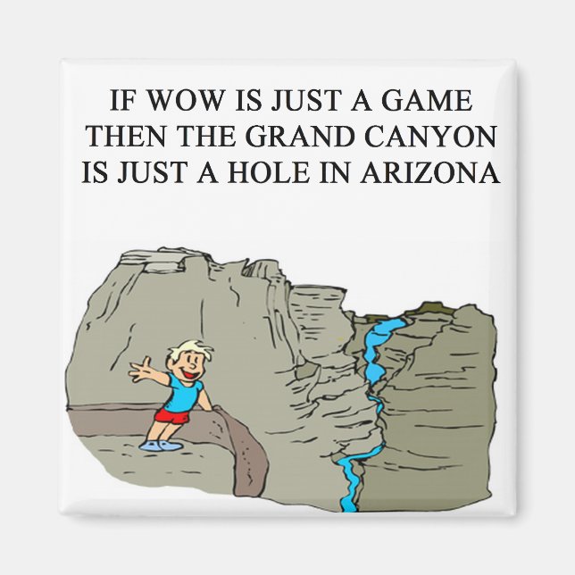 Imán WOW player (Frente)