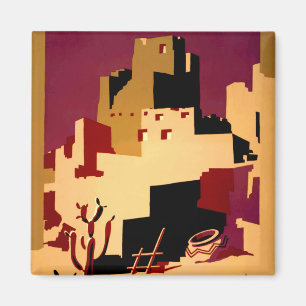 Imán WPA del Suroeste del Pueblo WPA Nacional