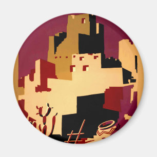 Imán WPA del Suroeste del Pueblo WPA Nacional