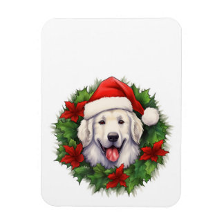 Imán Wreath de los Navidades de Kuvasz
