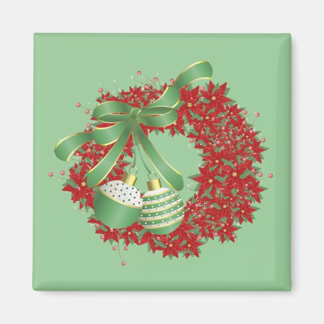 Imán Wreath navidades (Frente)
