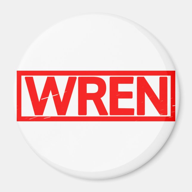 Imán Wren Stamp (Frente)