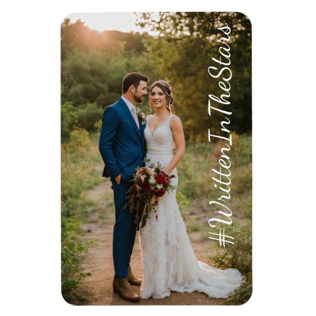 Imán #WrittenInTheStarsFlexiblePhotoMagnet (Vertical)