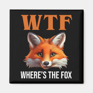 Imán WTF - ¿Dónde está el Zorro?