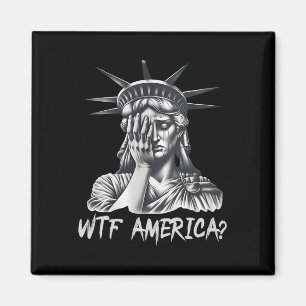Imán Wtf Estados Unidos Antitriunfo político y democrát