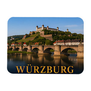 Imán Wurzburgo Alemania Destino de Viaje Romántico